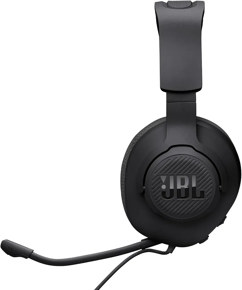 JBL Quantum 100M2 Wired Over-Ear Gaming Headphones, Black