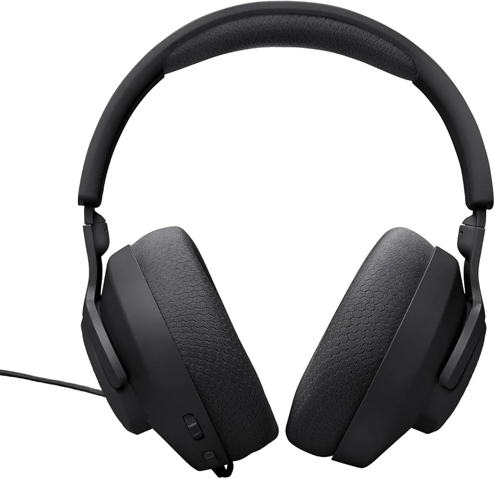 JBL Quantum 100M2 Wired Over-Ear Gaming Headphones, Black
